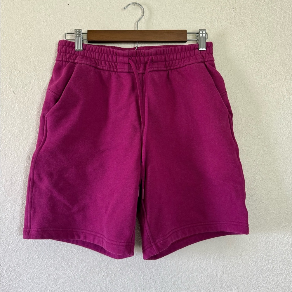 LULULEMON loungeful high rise short 7” inseam in color Magenta Purple